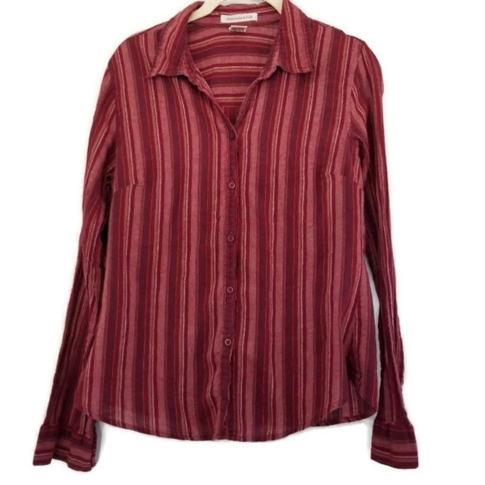 ABERCROMBIE & FITCH COTTON BLOUSE